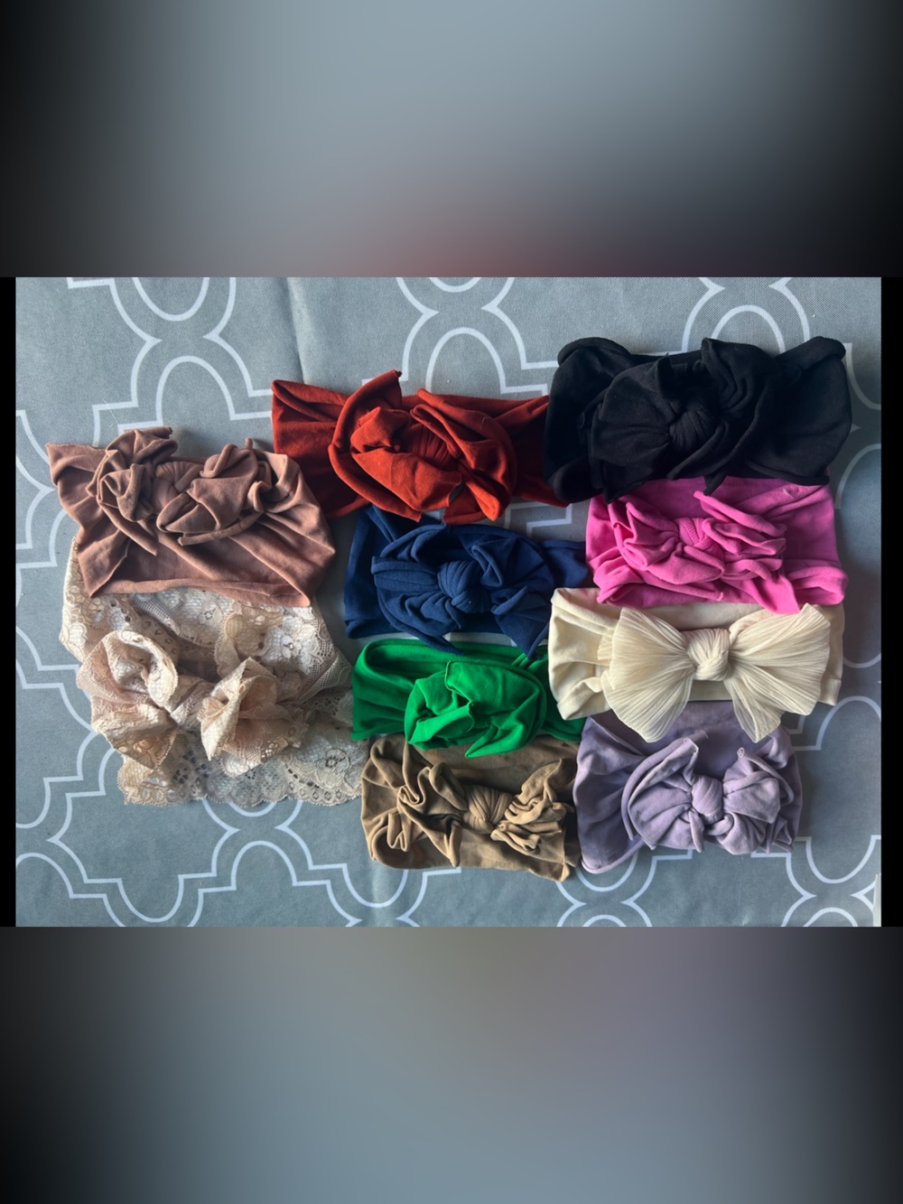 Baby Girls Soft Stretch Headwraps - Assorted Colors babybling